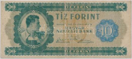 1946. 10Ft vízjeles T:restaurált Adamo F1