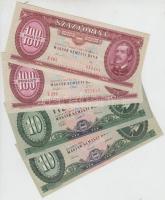 1957-1962. 10Ft (2x) + 1969-1980. 20Ft (3x) + 1983-1989. 50Ft (3x) + 1989-1993. 100Ft (2x) T:I,I-