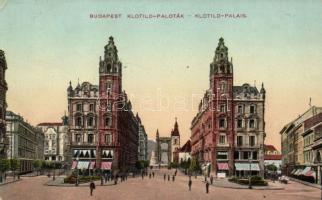 7 db RÉGI képeslap, benne 4 db Budapest városképes lap, egy Blaha Lujza színészlap 1898-ból, és egy ...