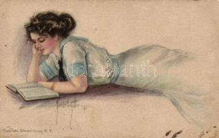 15 db RÉGI motívumlap; hölgyek, párok / 15 old motive cards; ladies, couples