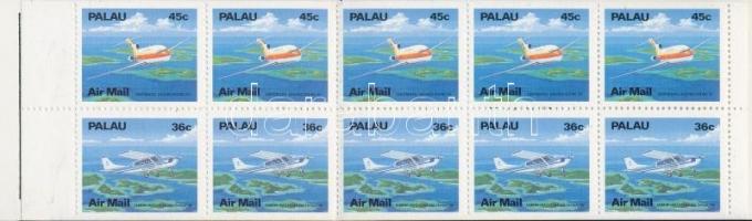 Airplanes stamp-booklet, Repülők bélyegfüzet