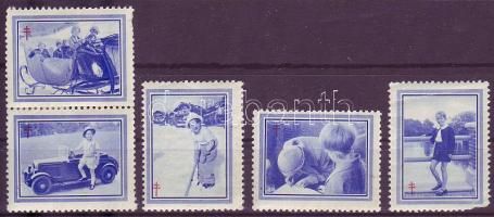 1938 5db levélzáró karcagi család