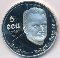 Belgium 1995. 5E Ag "II. Albert" eredeti tokban tanúsítvánnyal T:PP ujjlenyomatos
Belgium...
