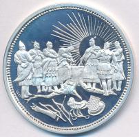 Csóka Zsuzsanna (1962-) 1996. "Millecentenárium Honfoglalás 896-1996" Ag emlékérem sorszám...