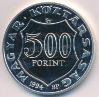 1994. 500Ft Ag "Kossuth Lajos" tanúsítvánnyal T:PP