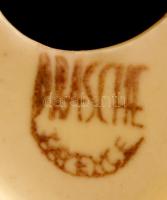 Drasche Madonna, fehér mázas, jelzett, hibátlan, m:28 cm