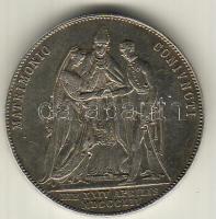 Ausztria 1854. 1G Ag "II.Ferenc József és Erzsébet hercegnő" T:2/3+