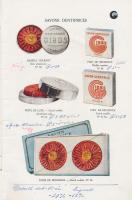 1932, 1938 IBBS(P. Thibaud&Cie) francia nyelvű prospektus és magyar árlista piperecikkekről /
1...