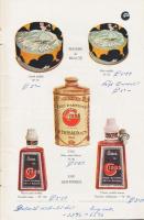 1932, 1938 IBBS(P. Thibaud&Cie) francia nyelvű prospektus és magyar árlista piperecikkekről /
1...