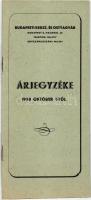 1950 Budapesti Keksz- és Ostyagyár Árjegyzéke, pp.:8, 21x9cm