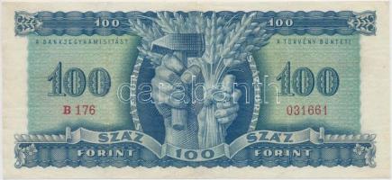 1946. 100Ft vízjeles T:restaurált
Adamo F26