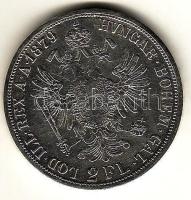 Ausztria 1879. 2G Ag T:3+