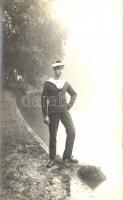 WWI French navy sailor photo (fl)