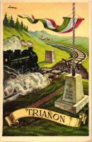 Hungarian irredenta, Trianon, 'Nem, nem, soha' locomotive s: Lamos (EK)