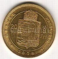 1878. 8Ft/20Fr Au 6,452g T:2