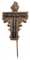 ~1930. Trianon festett Br kitűző T:2