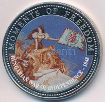 Libéria 2001. 10$ "Szabadság pillanatai - Magyar szabadságharc" multicolor T:PP apró ujjlenyomat Liberia 2001. 10 Dollars "Moments of Freedom - Hungarian war of independence" multicolor C:PP small fingerprints