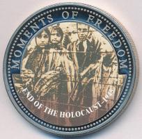 Libéria 2001. 10$ "Szabadság pillanatai- Holokauszt vége" multicolor T:PP  Liberia 2001. 10 Dollars "Moments of Freedom- End of the Holocaust" multicolor C:PP