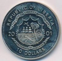 Libéria 2001. 10$ "Szabadság pillanatai-A második világháború vége 1945" multicolor T:PP u...