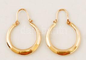 Arany(Au) 14 K karika fülbevaló, jelzett, 2,8 g / Gold earring, 2,8 g