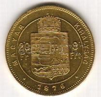 1876. 8Ft/20Fr Au 6,452g T:2