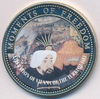 Libéria 2001. 10$ "Szabadság pillanatai- Bécs felszabadulása a török uralom alól" multicolor T:PP Liberia 2001. 10 Dollars "Moments of Freedom- Liberation of Vienna of the Turkish" multicolor C:PP