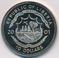 Libéria 2001. 10$ "Szabadság pillanatai- Bécs felszabadulása a török uralom alól" multicol...