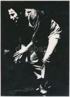 Magyar Ifjúság, Ágoston István fotó: A halál, 2db, az egyik jelzett, 23x17cm, 18x14cm