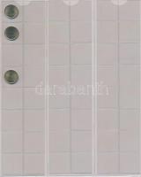 262db-os vegyes fillér, forint gyűjtemény néhány osztrák darabbal újszerű albumba rendezve, közte jo...