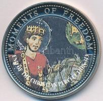 Libéria 2001. 10$ "Szabadság pillanatai- A keresztényüldözés vége" multicolor T:PP  Liberia 2001. 10 Dollars "Moments of Freedom- End of Christian Persecution" multicolor C:PP