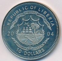 Libéria 2004. 10$ "Szabadság pillanatai - Rákóczi szabadságharc 1703" multicolor T:PP ujjl...