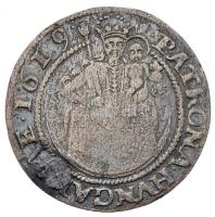 1619NB Garas Ag "II. Mátyás" Nagybánya (1,87g) T:2-,3 lyuktömött Unger II: 863., Huszár: 1133.