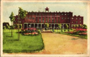 Budapest XIII. Rákosi Mátyás Kultúrház, Képzőművészeti Alap kiadása s: Zábori István (fl)