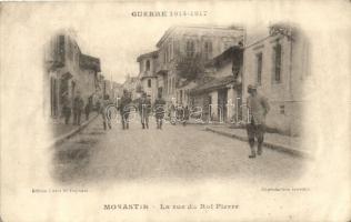 Bitola, Monastir; Rue du Roi Pierre / street (fl)