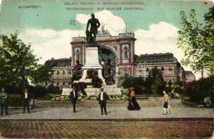 Budapest VII. Keleti Pályaudvar, baross szobor (fa)