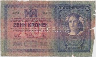 1904. 10K román bélyegzővel T:III-,IV