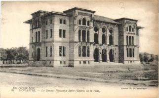 Bitola, Monastir; Serbian National Bank (cut)
