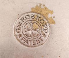 cca 1930 Roskopf fém zsebóra, működő állapotban