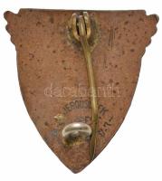 ~1930. "MOVE (Magyar Országos Véderő Egylet)" zománcozott fém jelvény hátoldalon "JER...