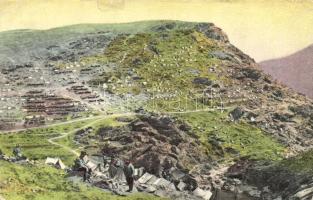 War in the Macedonian Mountains, camp (Rb)