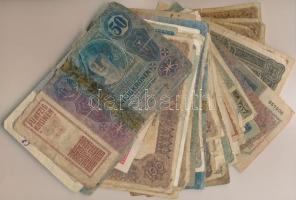 212db-os vegyes magyar korona bankjegy tétel T:vegyes