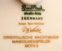 Rosenthal Keleti éjjeli muzsika 2. porcelán falitányér, hibátlan, jelzett, d: 15 cm