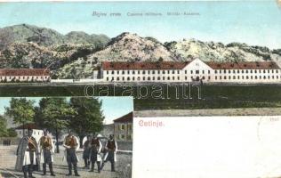 Cetinje, Military barracks, soldiers (fa)