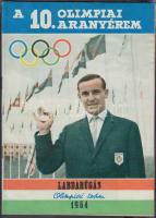 1964 Labdarúgás folyóirat Olimpiai különszám az olimpiai bajnok magyar válogatott eredményeiről, 28x20cm