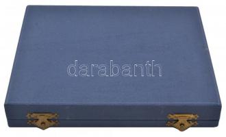 Madarassy Walter (1909-1994) 1973. "Budapest 1873-1973" Br emlékplakett eredeti tokban (10...