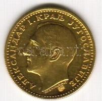 Jugoszlávia 1932. 1Dukát Au 3,49g "kalászos" ellenjeggyel T:1/2+ R!