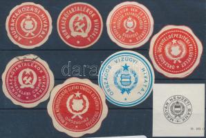 8 klf pecsétbélyeg (csillagos!)