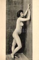 Erotic nude; Künstler Akt-Studie (non PC)