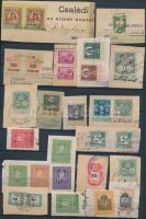 19 db kivágáson 29 db okmánybélyeg A4-es berakólapon