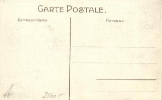1910 Brussels, Bruxelles;  Exposition, L'incendie / fire catastrophe site